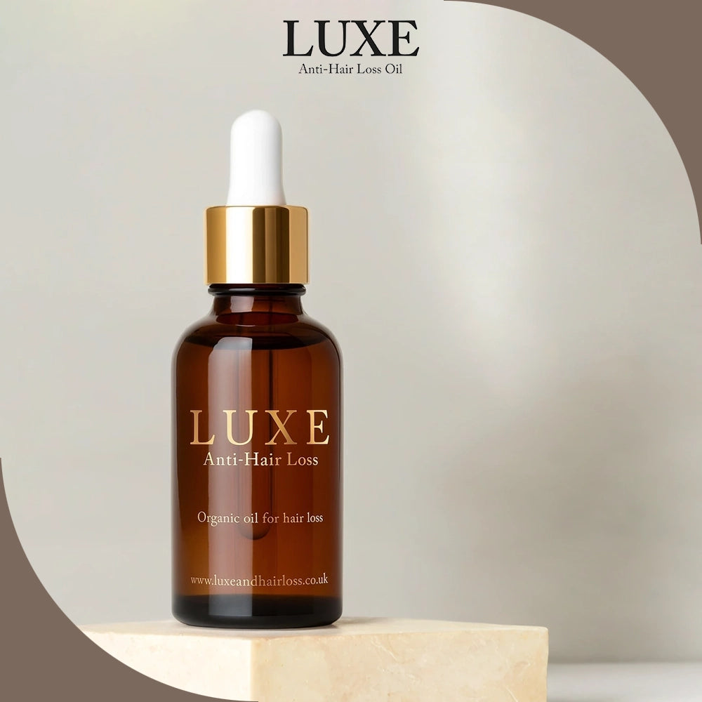 Luxe Organic Oil for Hair Loss Pipette Dropper