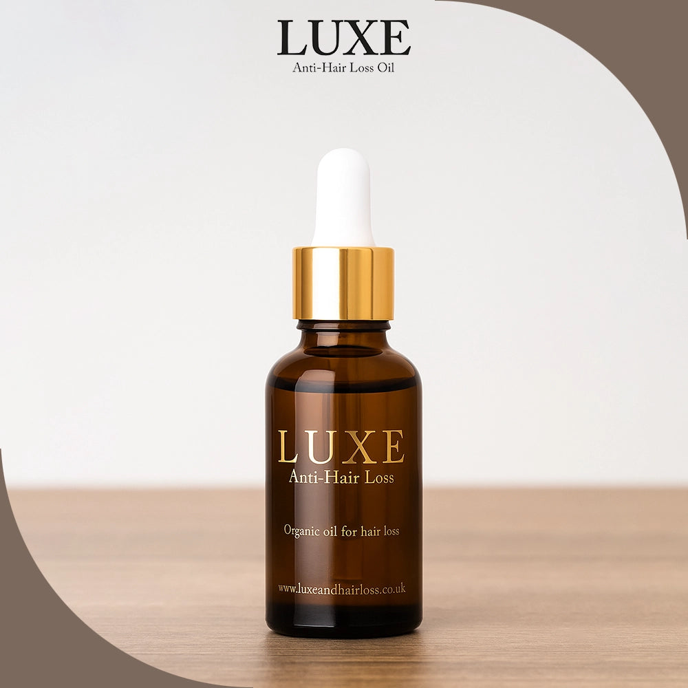 Luxe Organic Oil for Hair Loss Pipette Dropper